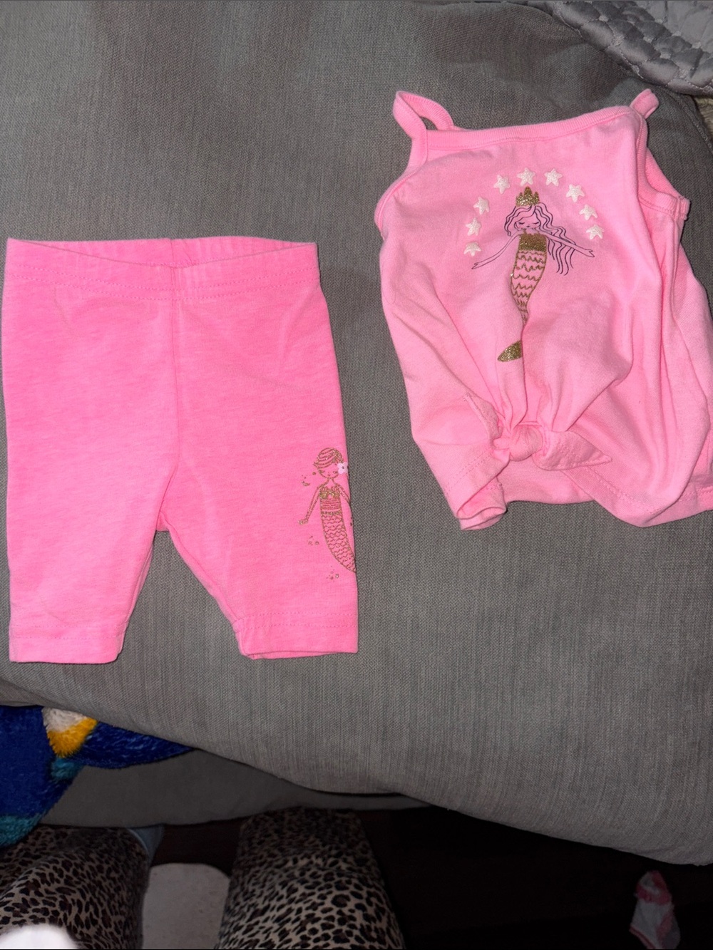 Carter's Pink Infant Top with Subtle Graphic
